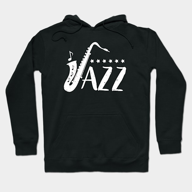 Jazz Player Hoodie by PixelArt